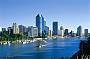 Views from Kangaroo Point Cliffs to the City