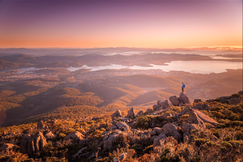 Mt Wellington - Breath taking view of Hobart